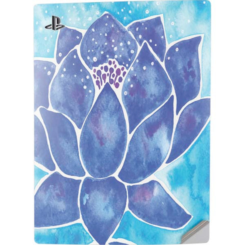 Cat Coq Blue Lotus PS5 Digital Edition Console Skin